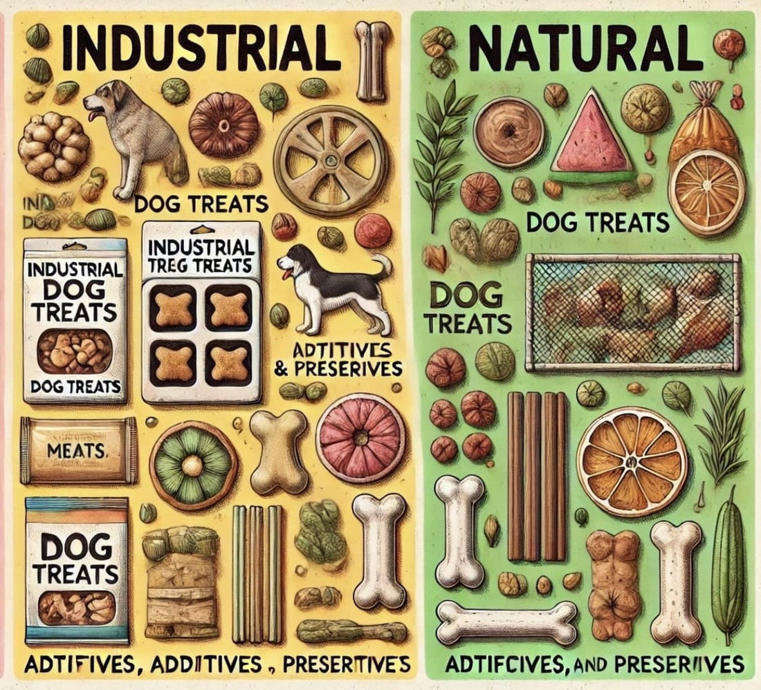 Friandises naturelles vs industrielles