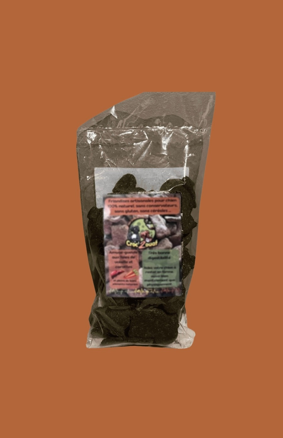 Sachet de recharche biscuits Foies de volaille carottes 150gr