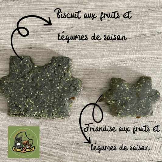 Gamme fruits et légumes de saison Croc’2ouaf