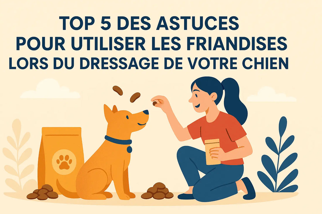 Top 5 des astuces pour utiliser les friandises dressage chien - Croc'2ouaf
