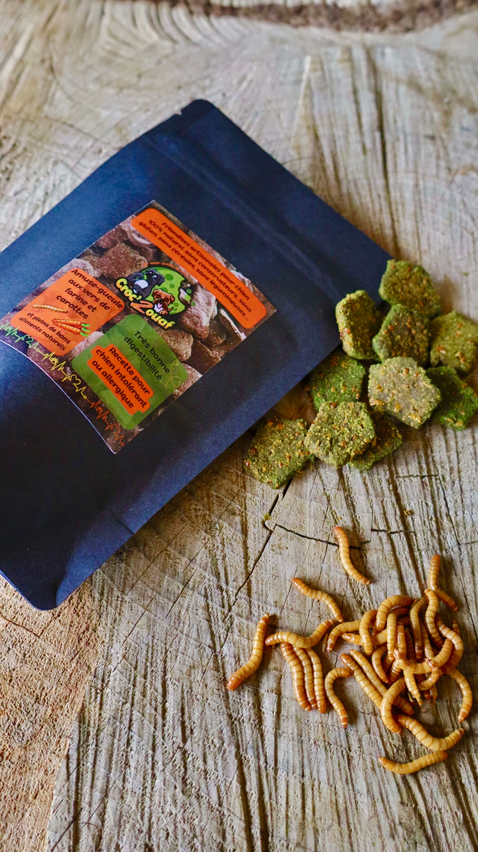 Friandises conçues pour être tolérée par les chiens allergiques ou intolérants.