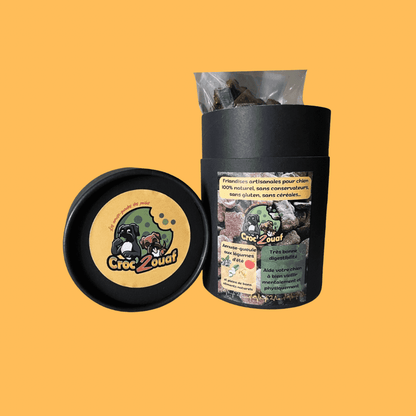 biscuits artisanaux pour chien fruits et légumes d'été Croc’2ouaf
