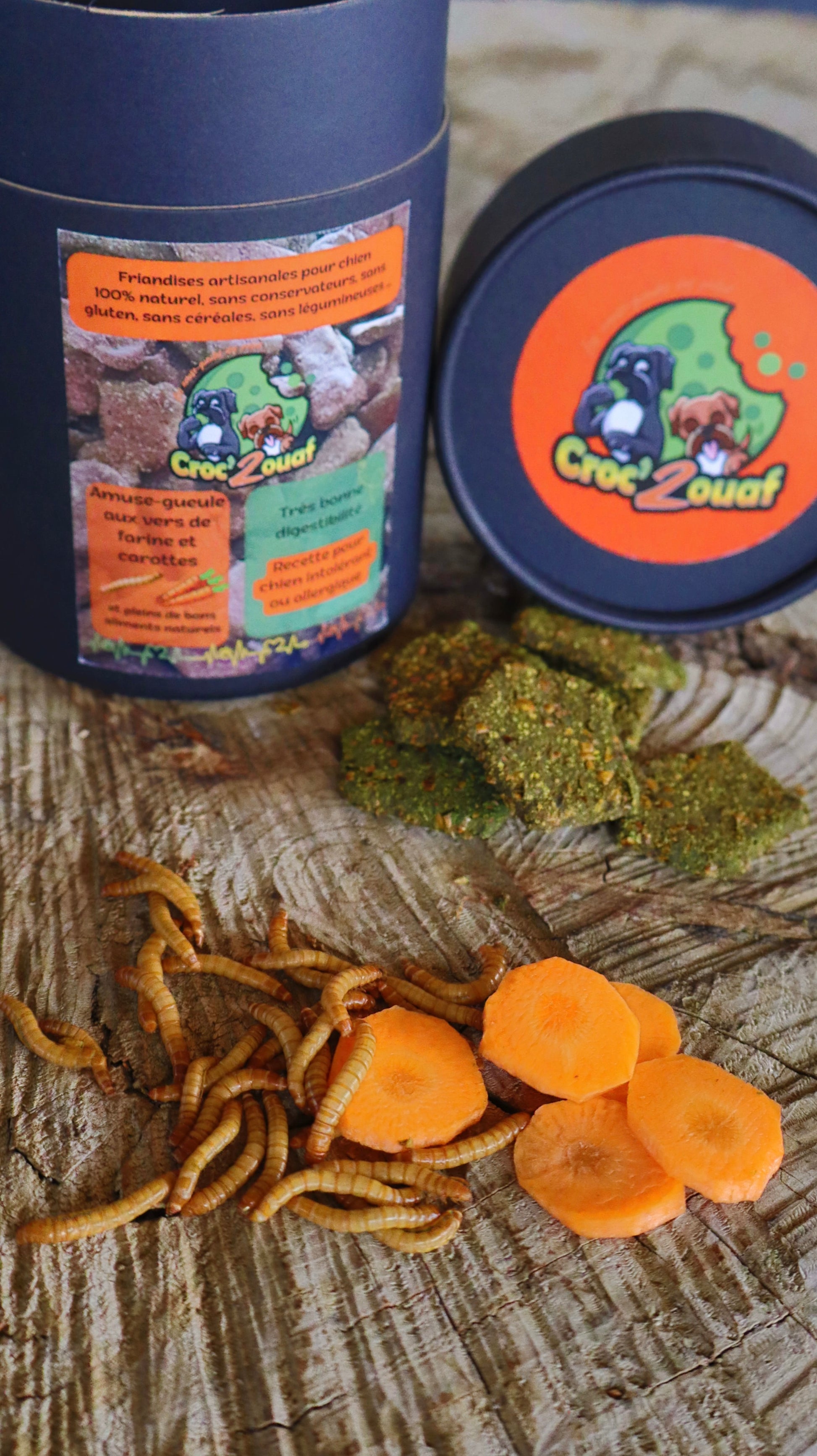 Biscuits pour être tolérée par les chiens allergiques ou intolérants.