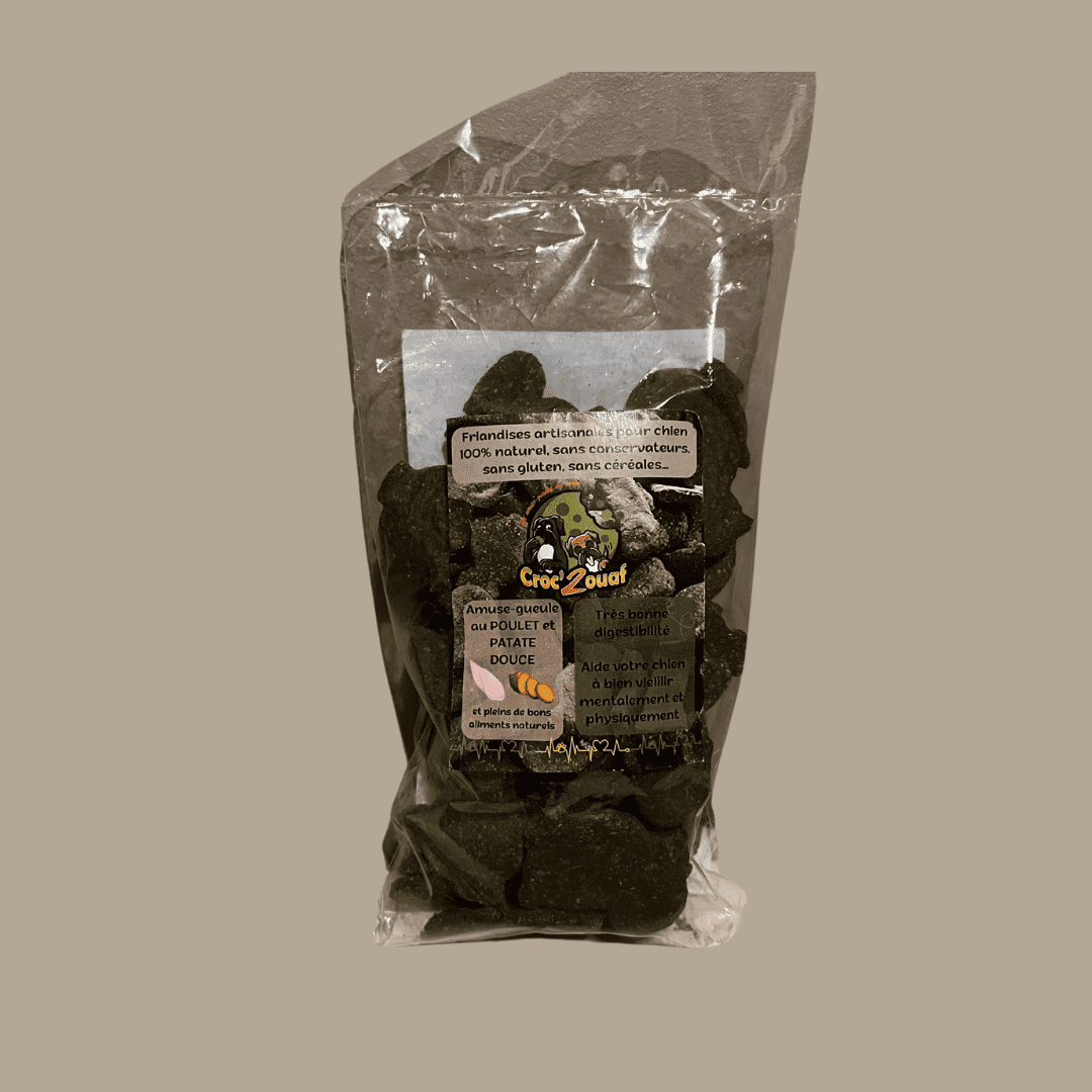 Sachet de recharche biscuits Poulet Patate douce 150gr